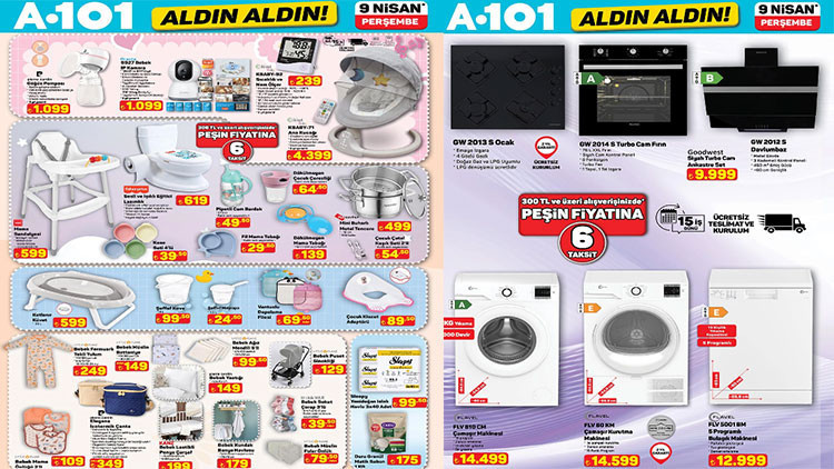 A101 9 Nisan 2026 Aktüel Ürünler Kataloğu Yayınlandı