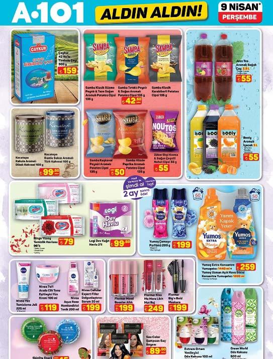 A101 9 Nisan 2026 Aktüel Ürünler Kataloğu ve Fiyat Listesi