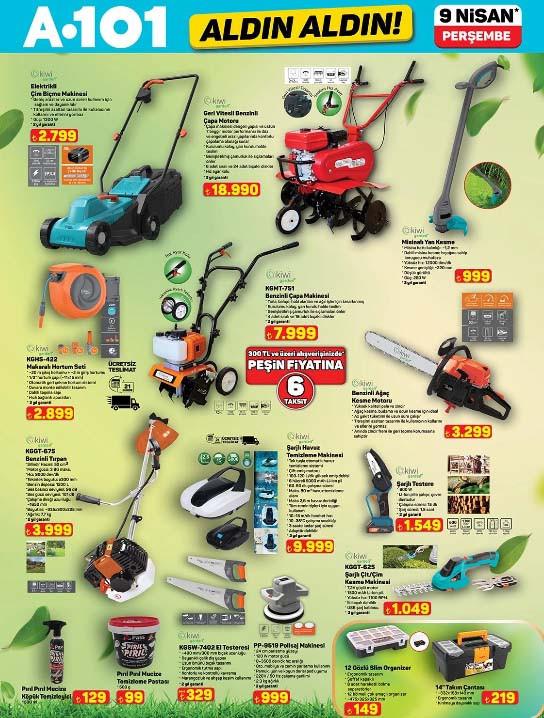 A101 9 Nisan 2026 Aktüel Fiyat Listesi