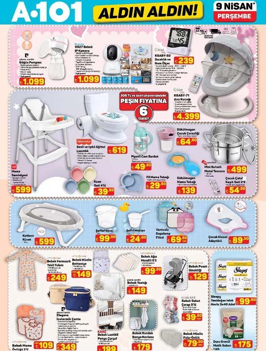 A101 9 Nisan 2026 Aktüel Fiyat Listesi