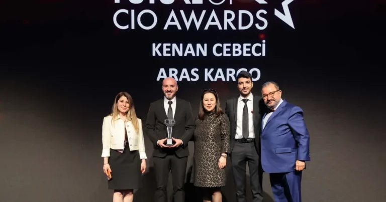 Aras Kargo, Aras Rotalama Platformu ile CIO Ödülleri’nde Maliyet Tasarrufu Kategorisinde Ödül Kazandı