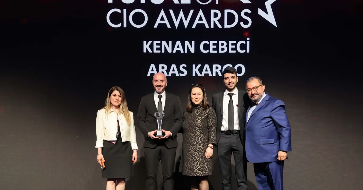 Aras Kargo, Aras Rotalama Platformu ile CIO Ödülleri’nde Maliyet Tasarrufu Kategorisinde Ödül Kazandı