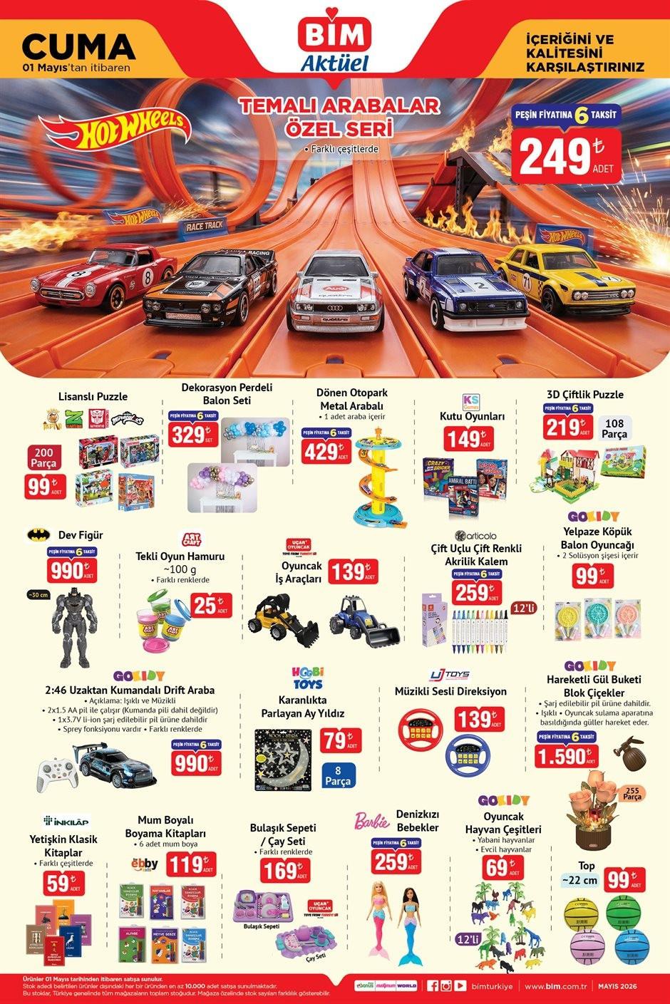 1 Mayıs 2026 Kataloğu