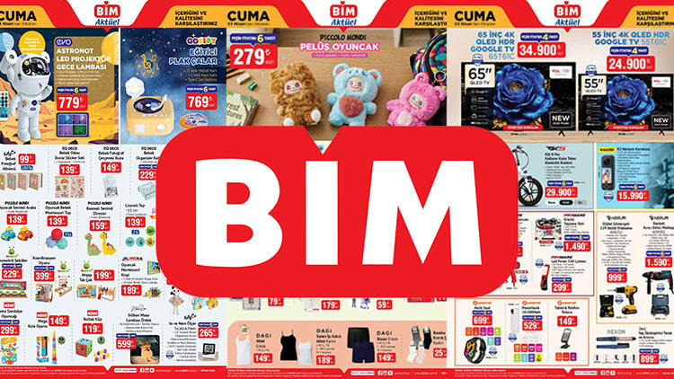BİM 3 Nisan 2026 aktüel kataloğu indirimleri başladı! Yeni fırsatları