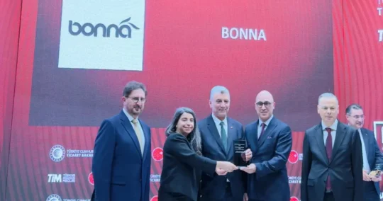Bonna, 2025 yılında üst üste üçüncü kez ihracat şampiyonu olarak