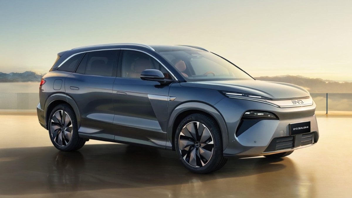 BYD, yeni büyük elektrikli SUV modeli Sealion 08’i tanıttı