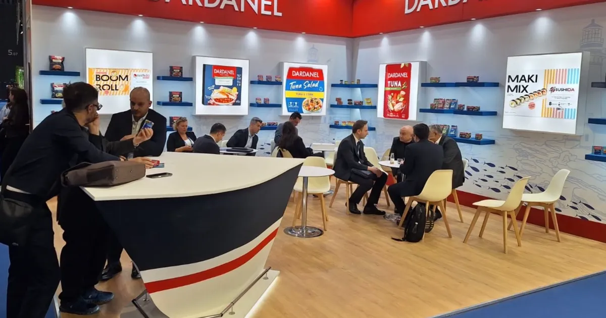 Dardanel, Seafood Expo Global Fuarı’nda uluslararası iş bağlantılarını güçlendirdi