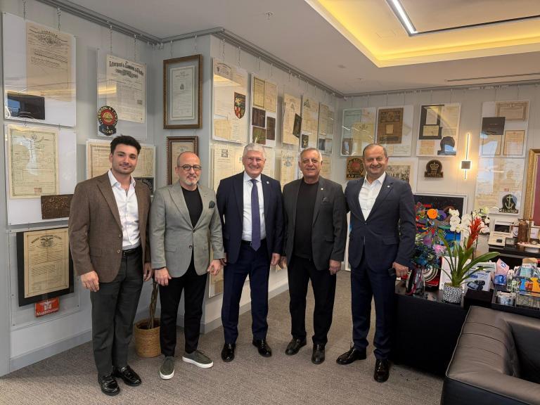 Sigorta sektörü temsilcilerinden TSB Başkanı Ahmet Yaşar’a tebrik ziyaretleri