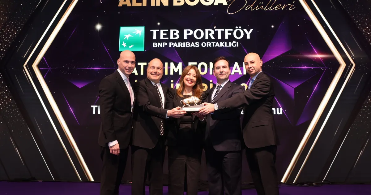 TEB Portföy, TSPB Altın Boğa Ödülleri’nde Getiri Lideri Oldu
