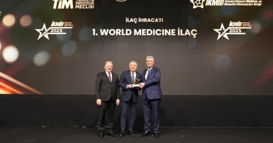 World Medicine, ilaç ihracatında beşinci kez lider olarak sektördeki başarısını