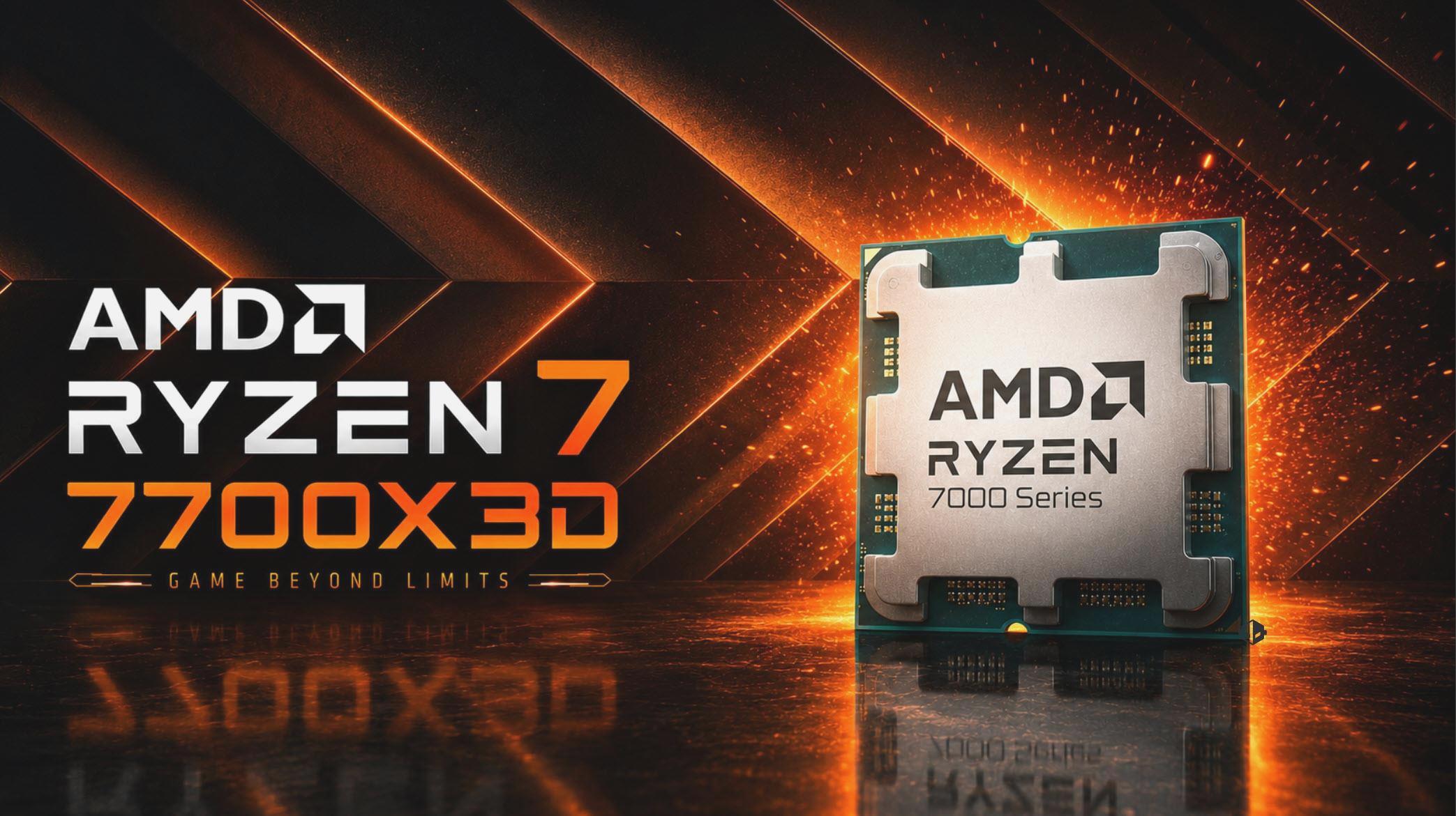 AMD Ryzen 7 7700X3D doğrulandı
