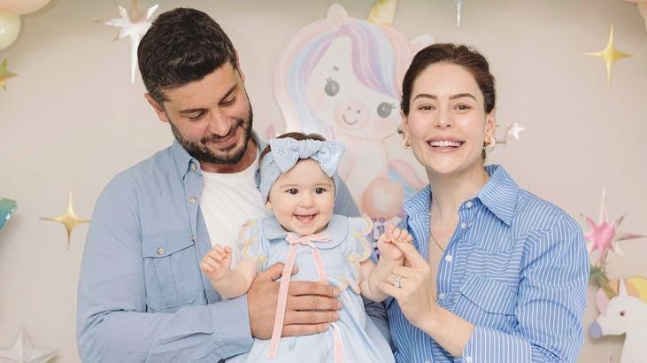Berk Oktay ile Yıldız Çağrı Atiksoy kızlarının doğum gününü kutladı