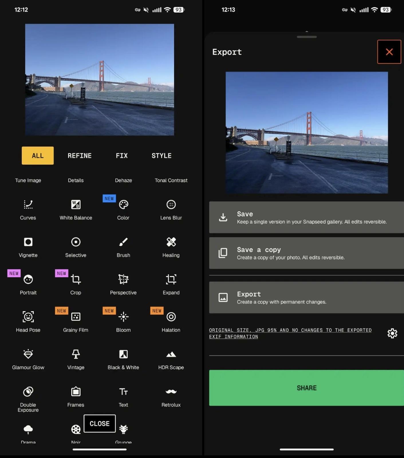 Google Brings Snapseed 4.0 Update to Android With New Interface and Camera Features