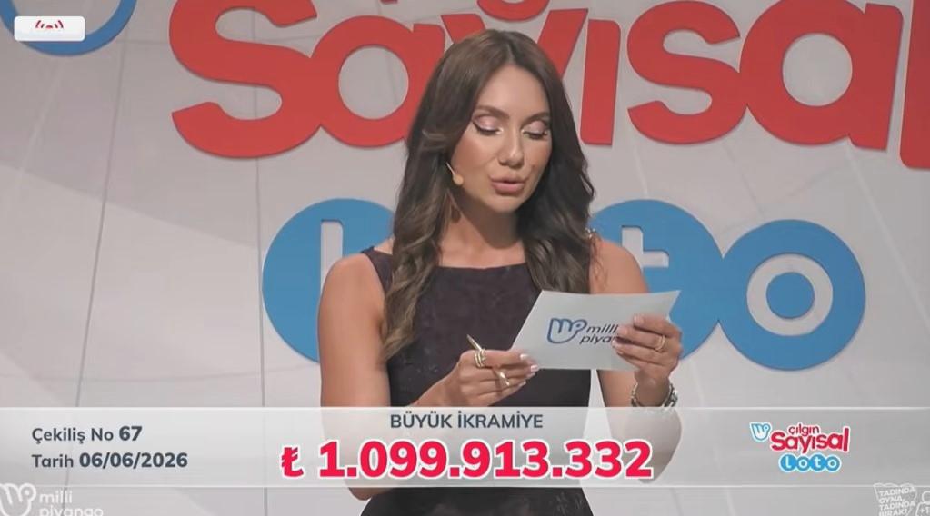 6 Haziran 2026 Çılgın Sayısal Loto sonuçları