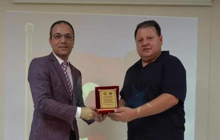 Harran Üniversitesi’nden Mim Gökmen Sigorta’ya Teşekkür Plaketi