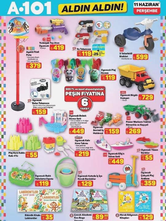 A101 11 Haziran 2026 Aldın Aldın Kataloğu: Elektronik, Beyaz Eşya, Bisiklet, Moped, Ev, Oyuncak ve Yaz Ürünleri 8 A101 11 Haziran 2026 Aldın Aldın Kataloğu: Elektronik, Beyaz Eşya, Bisiklet, Moped, Ev, Oyuncak ve Yaz Ürünleri