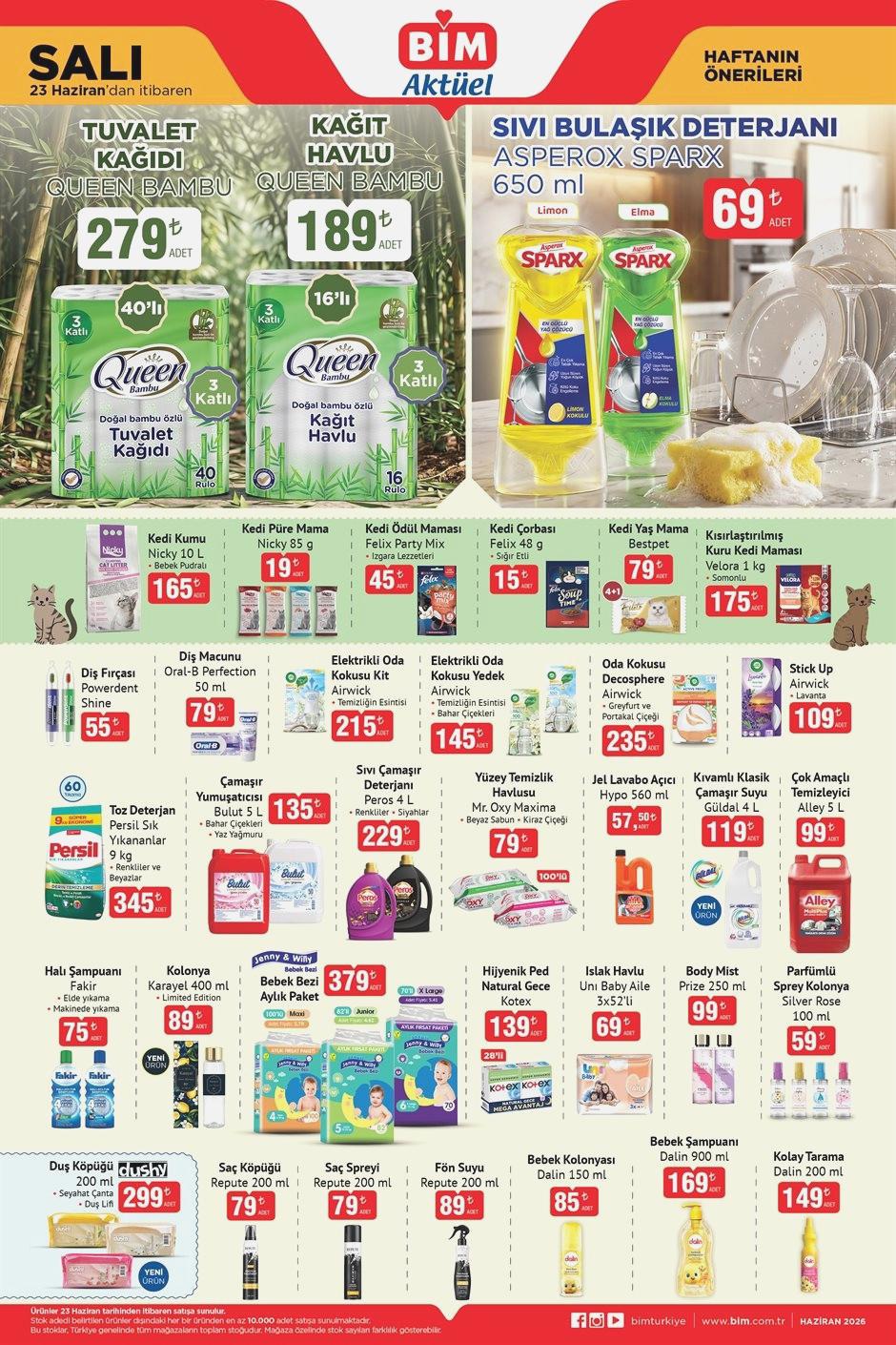 BİM Aktüel 23-26 Haziran Katalog Öne Çıkan Ürünler ve Fiyatlar 2 BİM Aktüel 23 Haziran Salı