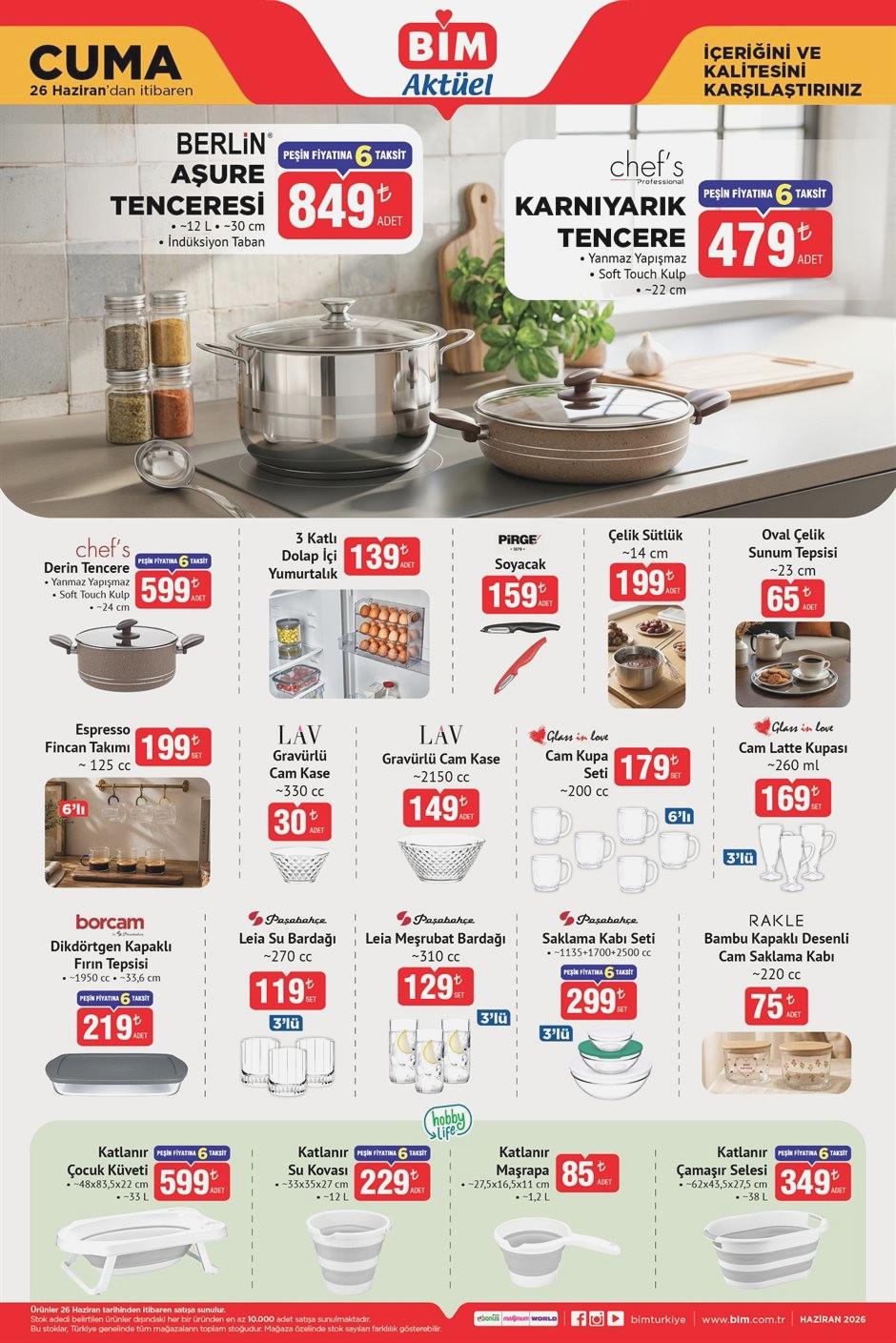 BİM Aktüel 23-26 Haziran Katalog Öne Çıkan Ürünler ve Fiyatlar 9 BİM Aktüel 23-26 Haziran Katalog Öne Çıkan Ürünler ve Fiyatlar