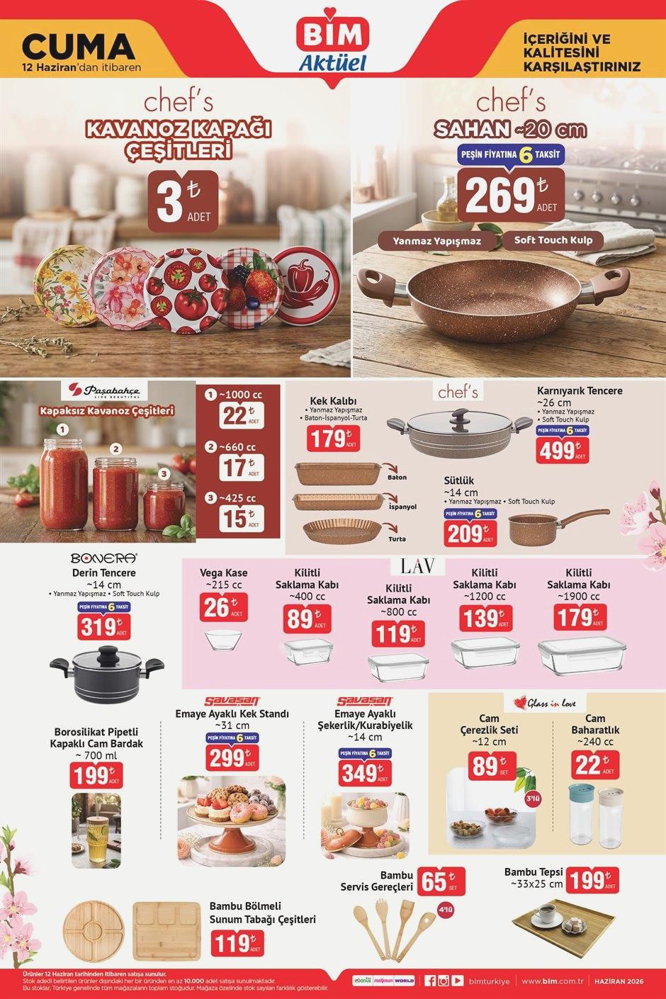 BİM Aktüel 9-10-12 Haziran 2026 Kataloğu Ürünleri ve Fiyat Listesi 8 BİM Aktüel 9-10-12 Haziran 2026 Kataloğu Ürünleri ve Fiyat Listesi