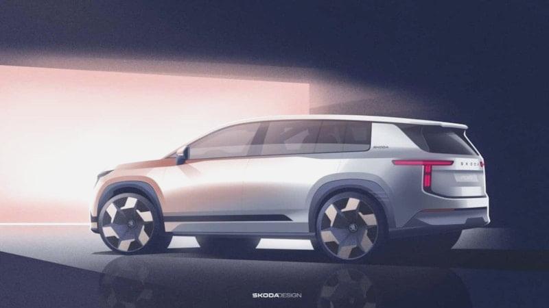 Skoda Peaq Elektrikli Amiral Gemisi SUV Tasarımı ve Tanıtım Tarihi 1 Skoda Peaq Elektrikli Amiral Gemisi SUV Tasarımı ve Tanıtım Tarihi
