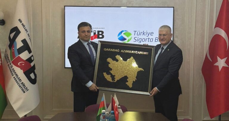 TSB Heyeti Azerbaycan’da ATİB ile bir araya geldi