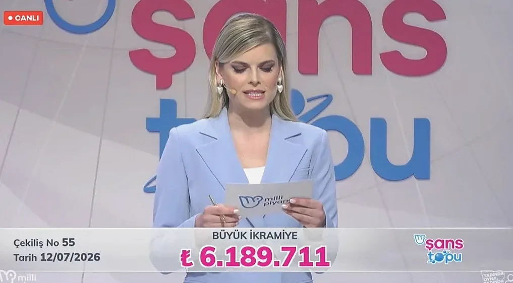 12 Temmuz 2026 Şans Topu sonuçları
