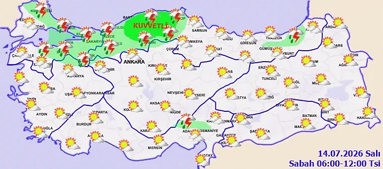 Bölgelere göre durum