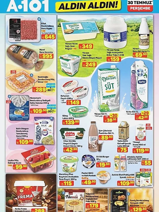 A101 30 Temmuz 2026 Aktüel Ürünleri
