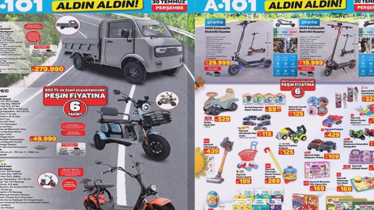 A101 30 Temmuz 2026 Aktüel Ürünleri
