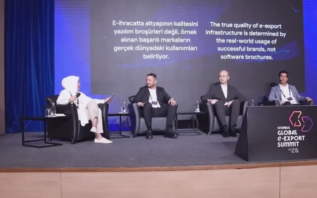 Cenk Çiğdemli e-ihracatta hedef pazara uygun iş modeli kurulmadan teknoloji seçilmemesi gerektiğini söyledi