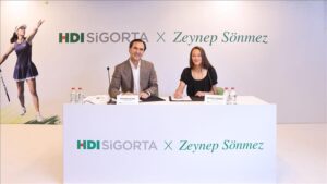 HDI Sigorta and Zeynep Sönmez sponsorship signing ceremony