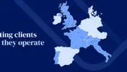 Verlingue Portugal'ın Worldwide Broker Network ağına katılımını gösteren resmî Avrupa haritası ve WBN kurumsal görseli