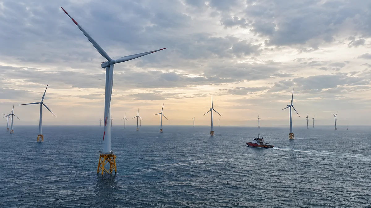 Deniz ustu ruzgar turbinleri ve hizmet teknesi, PICC P&C offshore ruzgar riskleri reasuransi temsili gorseli