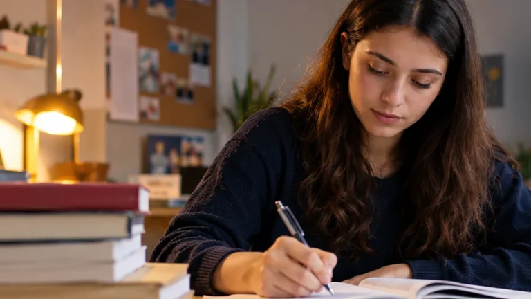 KYK başvurusu öncesinde öğrenim ve öğrenci bilgilerini kontrol eden üniversite öğrencisi