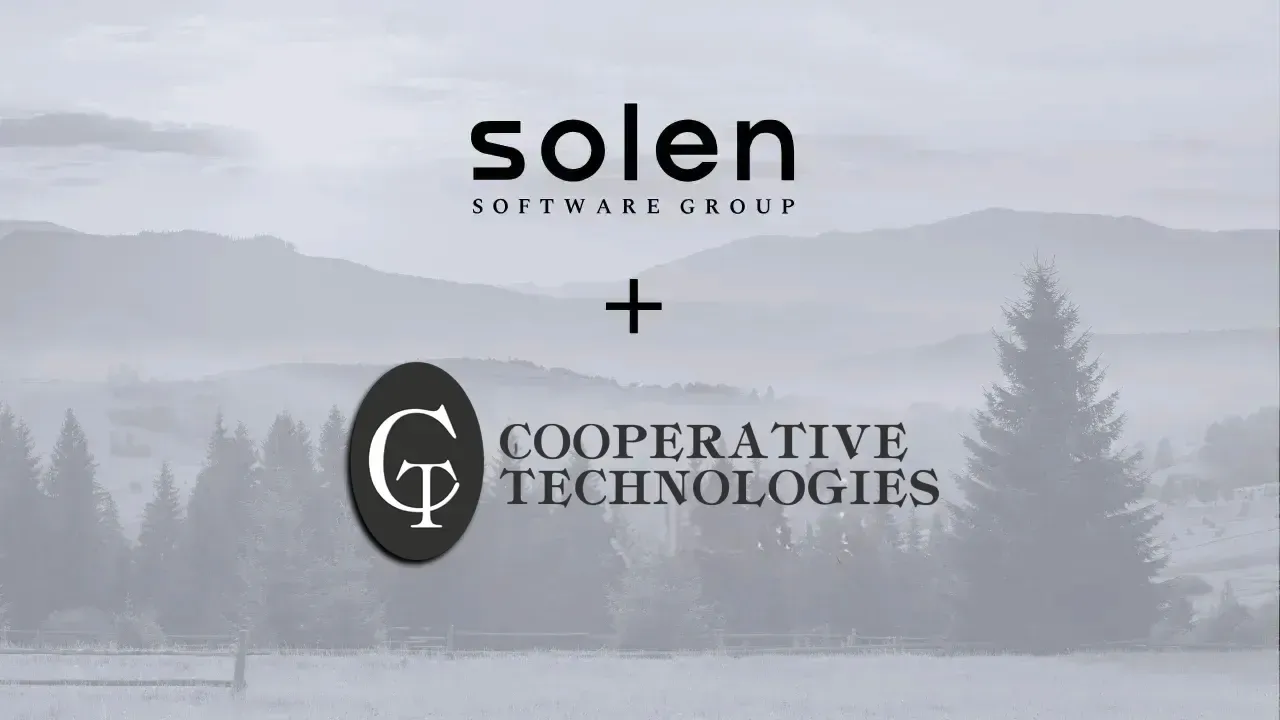 Solen Software Group ve Cooperative Technologies şirket logoları; hayat ve yıllık gelir sigortası yazılımı satın alması