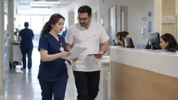 Atatürk Üniversitesi 2026 sözleşmeli personel alımı haberine yönelik temsili hastane sağlık personeli görseli