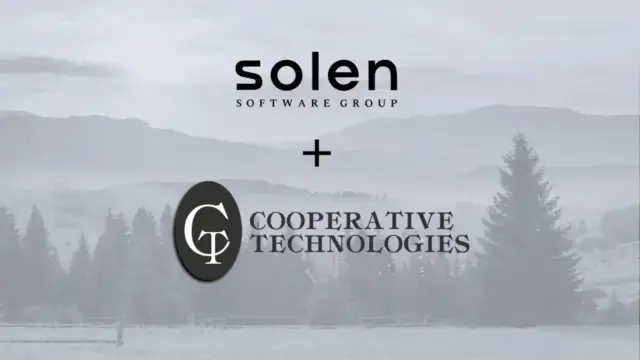 Solen Software Group ve Cooperative Technologies şirket logoları; hayat ve yıllık gelir sigortası yazılımı satın alması