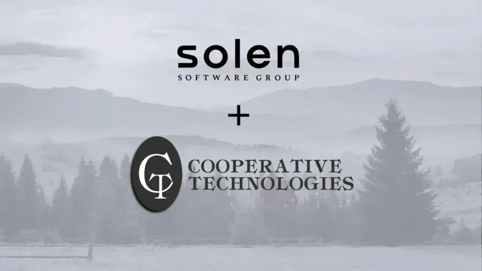 Solen Software Group ve Cooperative Technologies şirket logoları; hayat ve yıllık gelir sigortası yazılımı satın alması
