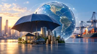 Clearlake Insurance Brokers'ın Journey Insure satın almasını temsil eden sigorta, finans ve kurumsal birleşme görseli