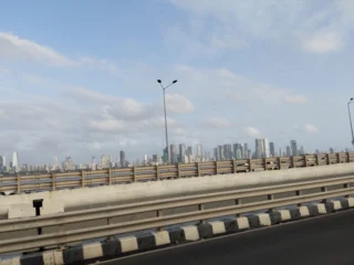 Mumbai şehir silüeti ve Hindistan finans sektörü