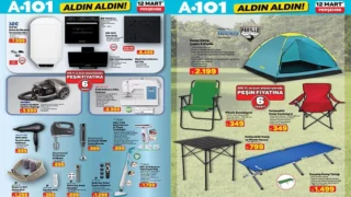 A101 12 Mart 2026 Aldın Aldın Kataloğu: Bu Haftanın İndirimli Ürünleri