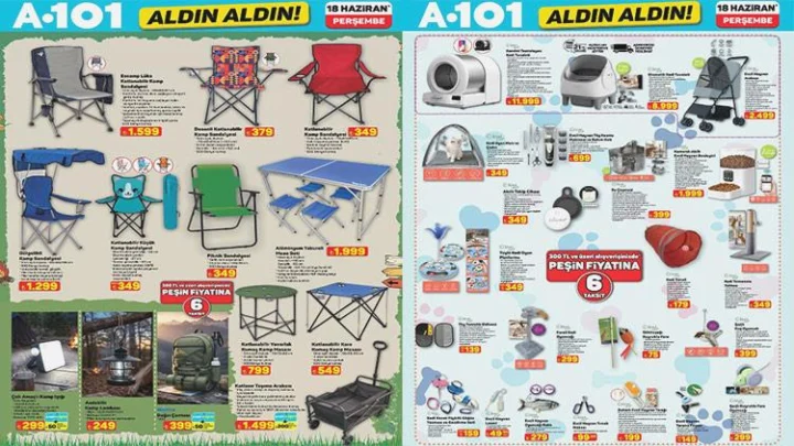 A101 18 Haziran 2026 Aldın Aldın Ürünleri ve Öne Çıkan Fiyatlar