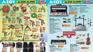 A101 19 Mart 2026 Aktüel Ürünler Kataloğu Yayınlandı