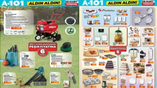 A101 26 Mart 2026 Aktüel Ürünler Kataloğu Yayınlandı