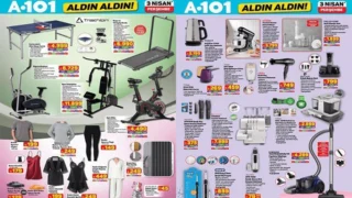 A101 3 Nisan 2025 İndirim Broşürü Yayınlandı