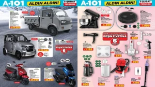 A101 Aldın Aldın Kataloğu 5 Şubat 2026 Perşembe İndirimli Ürünler Listesi
