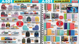A101 OKUL MALZEMELERİ YENİ AFİŞİ 28 AĞUSTOS 2025 || A101 Aldın Aldın aktüel kataloğu bu hafta neler sunuyor? A101 broşürü ile kırtasiye ürünleri, çaycılı dijital su sebili, şarjlı masaj aleti satışa çıkıyor