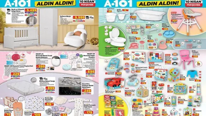 A101’de Bu Hafta: 12 Nisan 2025 Aktüel Kataloğu || Hobi Kesim Makinesi, Airfryer ve Bebek Ürünleri Sizi Bekliyor!
