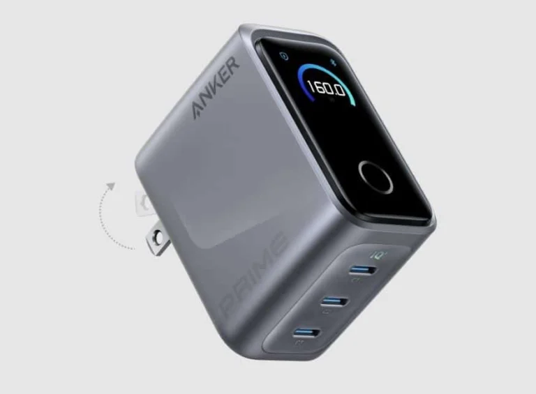 Anker Prime 160W GaN Charger Arrives in Europe with Compact Power and Smart Controls