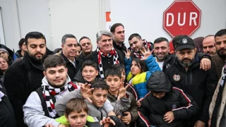 Beşiktaş Başkanı Serdal Adalı Hatay’da Depremzedelerle Buluştu